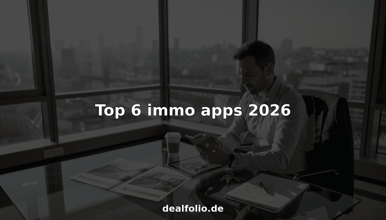 Top 6 immo apps 2026